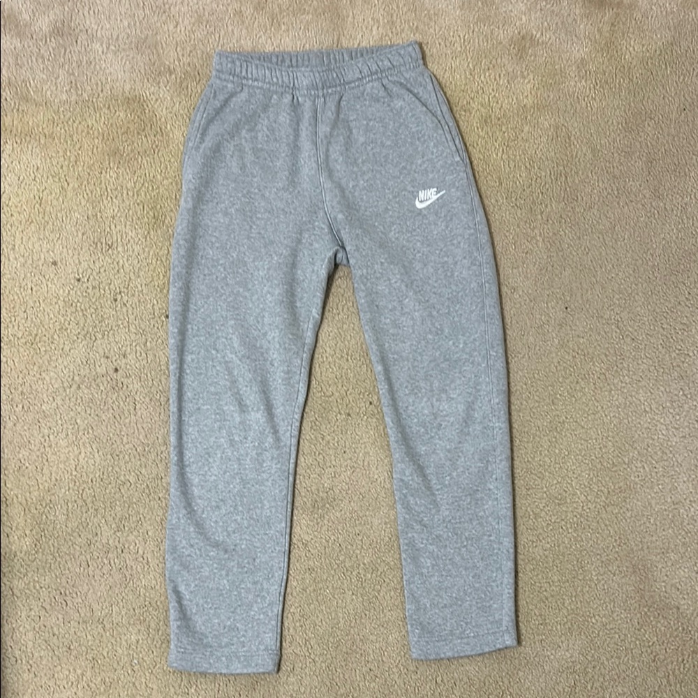 Nike Gray Sweatpants Classic Athletic Joggers